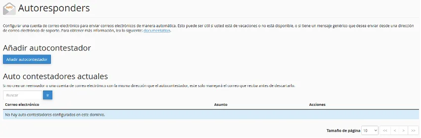 autorespondedor email por webmail