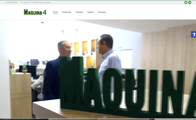 Diseño web realizado por AZN.Cloud